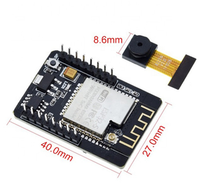 ESP32-CAM modulo WiFi + BT modulo fotocamera scheda di sviluppo ESP32 con modulo fotocamera USB OV2640 2MP ESP32-CAM WiFi - Product Image 2