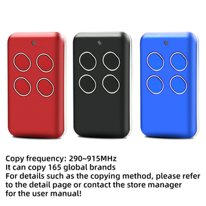 Compatibility 4 Buttons 290-915 MHZ RF Wireless Copy <strong>Code</strong> <strong>Universal</strong> <strong>Remote</strong> <strong>Control</strong> for Garage Door Opener - Product Image 3