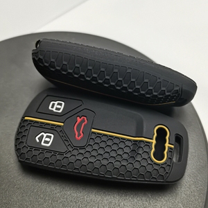 CRH Silicone Car Remote <strong>Key</strong> case Shell, Suitable for <strong>Audi</strong> A4 B9 A5 A6 8S 8W Q5 Q7 4M <strong>S5</strong> S7 TT Protector Remote <strong>Key</strong> - Product Image 5