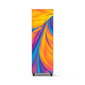 HUSHIDA New Design Bodenst änder Software Steuerung LED Poster Bildschirm Licht Digital Signage P2 Poster LED-Bildschirm - Product Image 2
