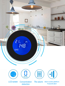 IOT TuyaアプリZigbee WiFiスマートガス検出器マルチガスセンサー家庭用工業用天然プロパンLPGガス漏れ検出器アラーム - Product Image 6