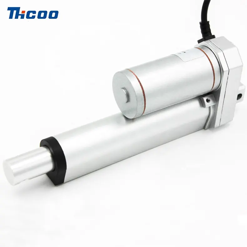 DC 12v 24v 50-500mm Micro motore elettrico attuatore lineare motore passo-passo IP65 per l'automazione