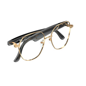 Gaxever W100B Smart Glasses BT Call Translation, dialoghi AI multilingue, assistente vocale per prendere appunti, foto con telecomando - Product Image 2