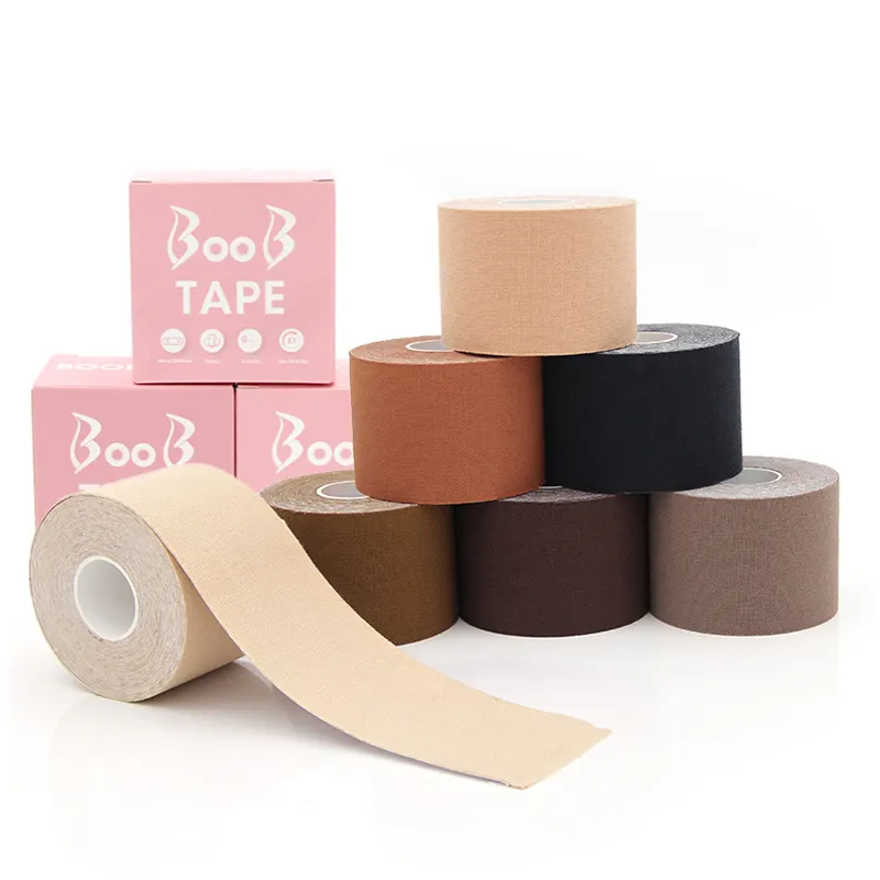 Wholesale Waterproof Adhesive breast lift tape Invisible Boob Tape