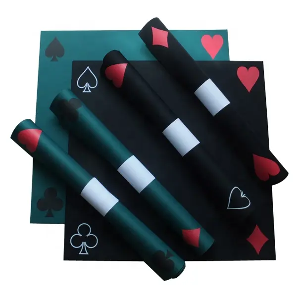 Tavoli da Poker Moden in gomma a basso costo con copertura economica in gomma di qualità garantita