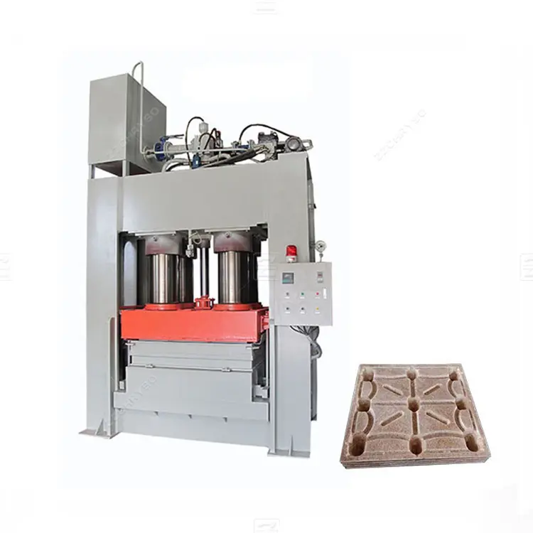 Máquina para hacer palés de madera, prensa moldeada en caliente, precio de paleta de madera