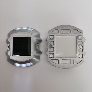 เครื่องมาร์กเกอร์ติดถนน LED พลังงานแสงอาทิตย์ทำจากอลูมิเนียมแข็งแรงสะท้อนแสงสตั๊ดรูปแมวตามีไฟกระพริบให้แมวตามองแสงอาทิตย์ราคาโรงงาน - Product Image 2