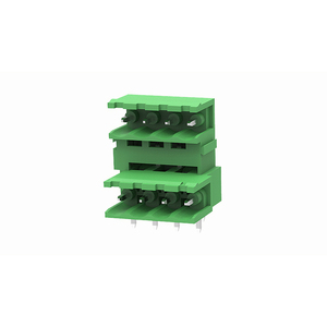 Bloque de terminales de PIN doblado de doble fila de paso de 5,08 MM, Conector de doble capa KF2EDGRT, bloques de terminales enchufables PCB - Product Image 3
