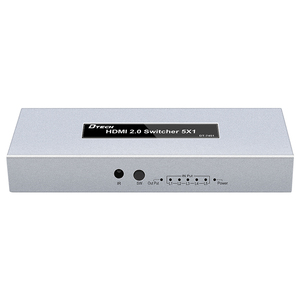 DTECH Switch <strong>Hdmi</strong> 4K HDR Switch <strong>Hdmi</strong> 5x1 <strong>Hdmi</strong> Switch 4K <strong>5</strong> Port <strong>5</strong> in <strong>1</strong> Out Video <strong>Switchers</strong> Signal Distribution HDR - Product Image 2