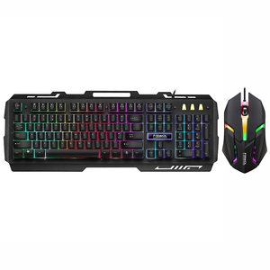 Combos de teclado y ratón para juegos de alta calidad, 104 teclas, juegos ergonómicos de teclado y ratón SUB para ordenador con cable para jugadores - Product Image 2