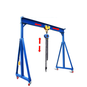 Light Cargo <strong>Loading</strong> and <strong>Unloading</strong> Using 1T 3T 5T 10t Electric Walking Gantry Mobile <strong>Crane</strong> to Lift <strong>Materials</strong> - Product Image 4
