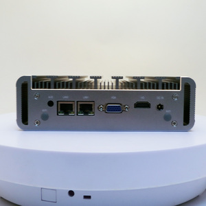 DDR4 çift LAN endüstriyel ağ güvenliği ile fansız çift çekirdekli Intel Core I7 7500U Mini PC 2.7GHz - Product Image 5