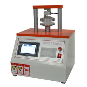 Máquina de prueba de compresión automática, probador de aplastamiento de papel ECT RCT, probador de aplastamiento de borde de compresión de anillo para cartón de tubo de papel