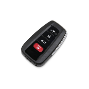 Camry 2018-2021用トヨタ用最新スマートキーリモートシェルロゴなしの4ボタンキー - Product Image 1