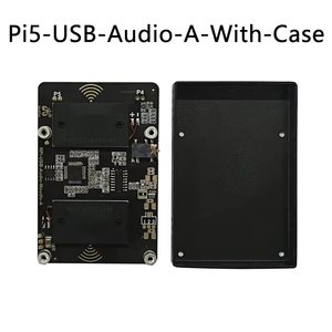 <strong>Raspberry</strong> <strong>PI</strong> 5 USB <strong>Audio</strong> no-drive sound card expansion board Onboard headphone port speaker for Pi4B