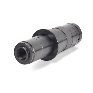 Lente de objetivo de cámara de microscopio de vídeo 180X, accesorios de lente de Zoom ajustable múltiple 180, para cámara VGA USB - Product Image 4