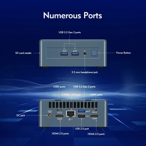 I5-12450HX Window 11 Mini PC 16GB RAM 512GB ROM Desktop <strong>Computer</strong> Mini PC for 4K Video &amp; Office <strong>Use</strong> - Product Image 6