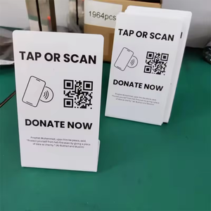 Customization Table Display <strong>QR</strong> <strong>Code</strong> Scanning Customer Review Menu RFID Stand for Business - Product Image 6