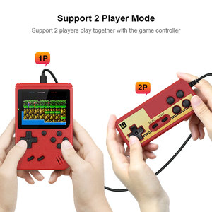 Taşınabilir oyun konsolu Retro klasik fc 8bit 400 in 1 Video oyunları 3.0 inç el cihazları çocuklar - Product Image 2