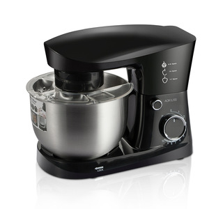 10 hız ayarı ve sıçrama koruması ile yeşil salata ve kek karıştırmak için dikey mikser 3'ü 1 arada - Product Image 2