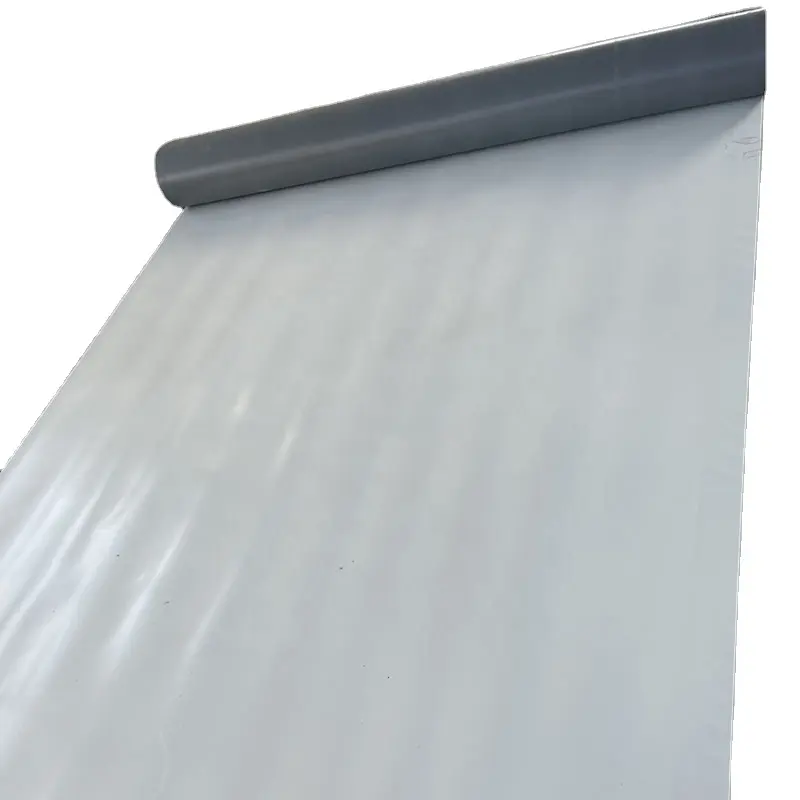 Produttore 1.5mm 60mil pvc materiale impermeabile pvc piscina membrana impermeabilizzante in vinile per tetto