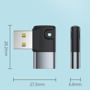 <strong>Usb</strong> to Type C Converter <strong>Adapter</strong> <strong>Usb</strong>-c Male to Micro <strong>Usb</strong> Type C Female Converter for Laptop Computer Charger Cable <strong>Adapter</strong> - Product Image 2