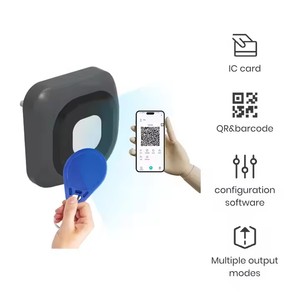 Ethernet RS485 Wiegand Schnitts telle zugriffs kontrolle Drehkreuz Stock QR Code Reader für sicheren Zugriff - Product Image 5