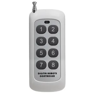433MHz/315MHz Fernbedienung 1-8-Tasten-Schalter Sender für Smart Home Garagentor schloss RF-Fernbedienung - Product Image 5