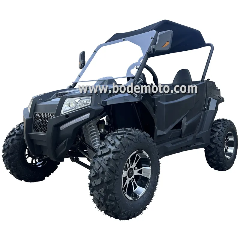 Bode produk baru 5000W 72V, 2 tempat duduk listrik utv listrik pertanian 4x4 kendaraan utilitas kendaraan pertanian utv