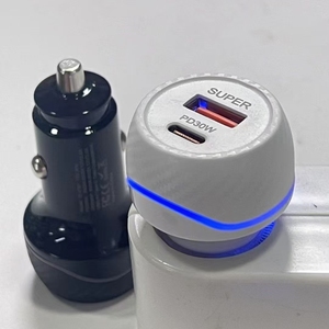 Wholesale PD 30W USB C P38 Charger Car Power <strong>Adapter</strong> with Type C USB-C <strong>Multiple</strong> Protection Phone 15 S22 <strong>Output</strong> Current 2A 6A 25A - Product Image 4