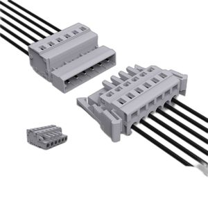 Bloques de terminales de resorte de la serie MCS, bloque de terminales eléctrico enchufable, Conector de bloque de terminales de paso de 7,62mm MCS - Product Image 3