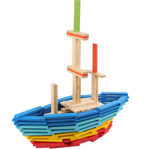 Diy彩色积木积木构建玩具套装B Diy积木印刷用积木 - Product Image 4