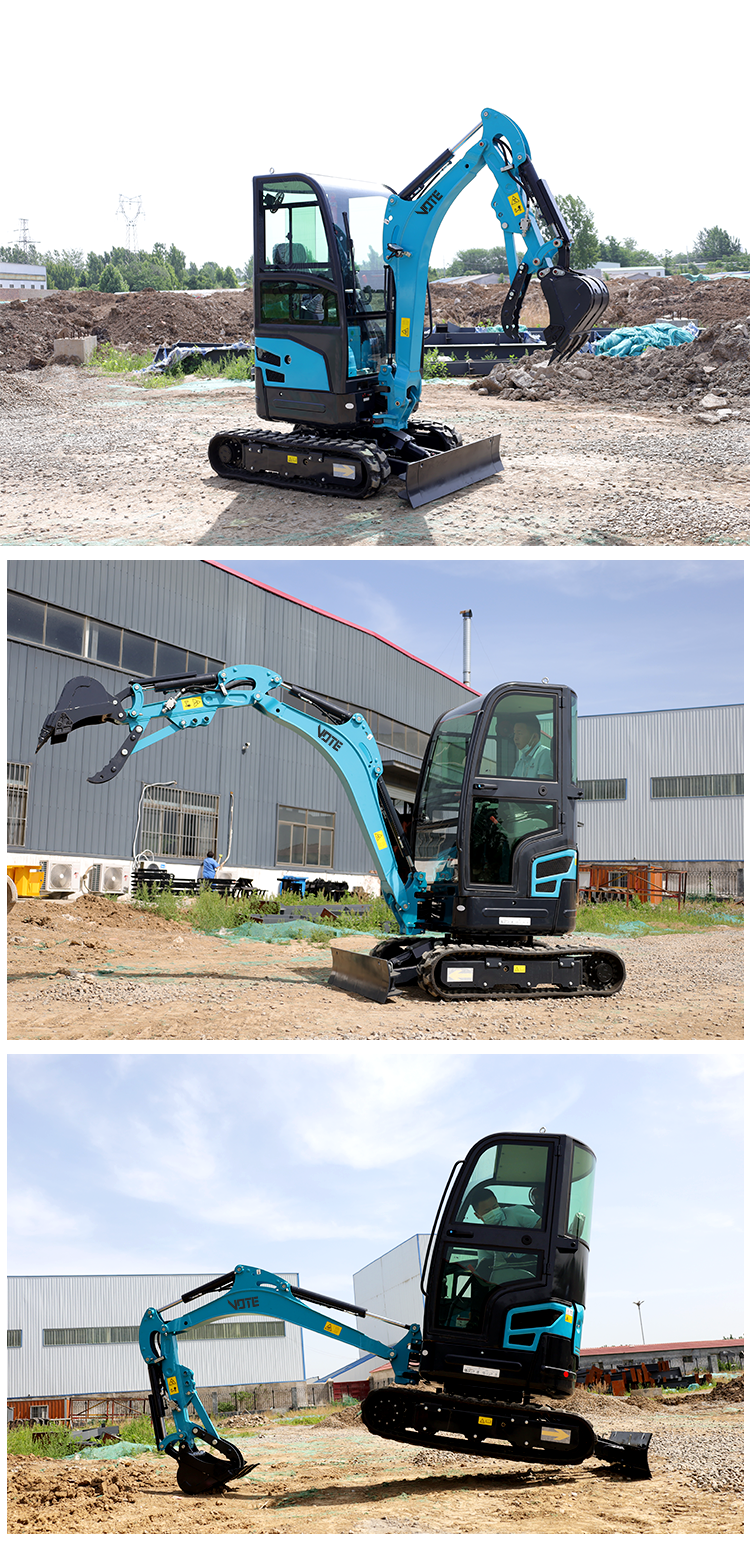Free Shipping!!! 1000kg Hydraulic Mini Excavator With Competitive Prices