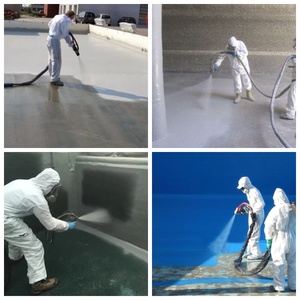 One Stop Service SPUA 1 Two-Component Spray Polyurea System Polyaspartic Floor <strong>Coatings</strong> Polyaspartic Resin Concrete <strong>Coating</strong> - Product Image 3