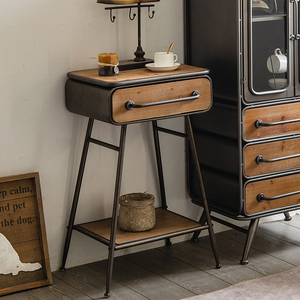 Trang trại mộc mạc Bàn cà phê-Ngăn kéo lưu trữ rộng rãi - Product Image 1