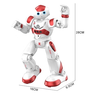 Intelligent Kids RC <strong>Robot</strong> Toy Gesture &amp; <strong>Programming</strong> Controlled Dancing Musical Electronic Toy Plastic Material
