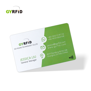 Personal isierter Logo-Druck PVC NFC Digitale Visitenkarte Luxus Matte PVC NFC-Karte mit QR-Code - Product Image 5
