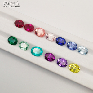 ローズレッドのアシャーカットルビー実験室用リフト方式成長ルビー卸売バルク宝石 - Product Image 6