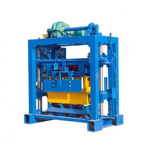 Máquina Manual de bloques sólidos, QTJ4-40B2, máquina para hacer ladrillo sólido hueco pequeño a la venta - Product Image 1