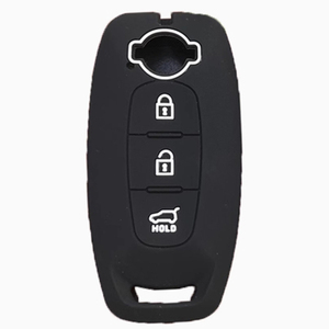 OEM ODMシリコーンゴム3ボタン車キーシェルリモートフォブカバーホルダー2019 2020 202024日産用