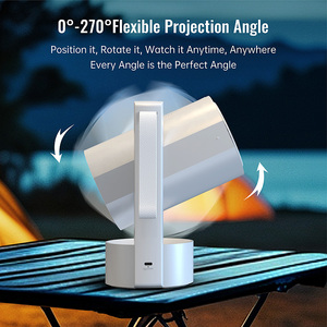 Nuevo R3P al aire libre 6000mAh recargable Mini Proyector 1080P 4K 250ANSI portátil inteligente Android 13 Video proyector batería incorporada - Product Image 4
