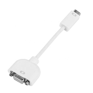 Apple Mac iMac Macbookモニタープロジェクター用のミニDVIポートからVGAメスアダプターコンバーター - Product Image 6