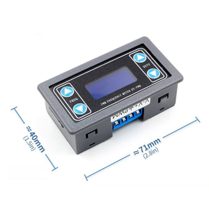 <strong>PWM</strong> <strong>Pulse</strong> Frequency Duty Cycle Adjustable Module - Square Wave/Rectangle Wave Signal Generator XY-<strong>PWM</strong> with Enclosure - Product Image 2