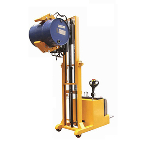 Counter Balance Full Electric Oil <strong>Drum</strong> Rotator Stacker Oil <strong>Drum</strong> <strong>Tilter</strong> with 800kg Loading Capacity - Product Image 1