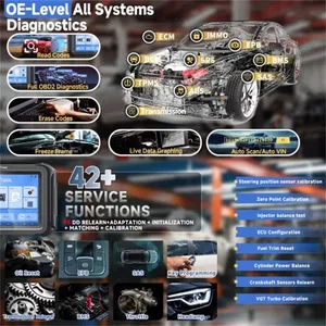 2025 XTOOL D9S Pro D9spro Wifi-Diagnose tool Unterstützung ECU-Codierung Topologie-Kartierung Xtool Key Programmer 42 Service-Funktion