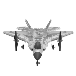 大型RcヘリコプターおもちゃグライダーRCモデル航空機F22空中写真電気リモコン戦闘機 - Product Image 5