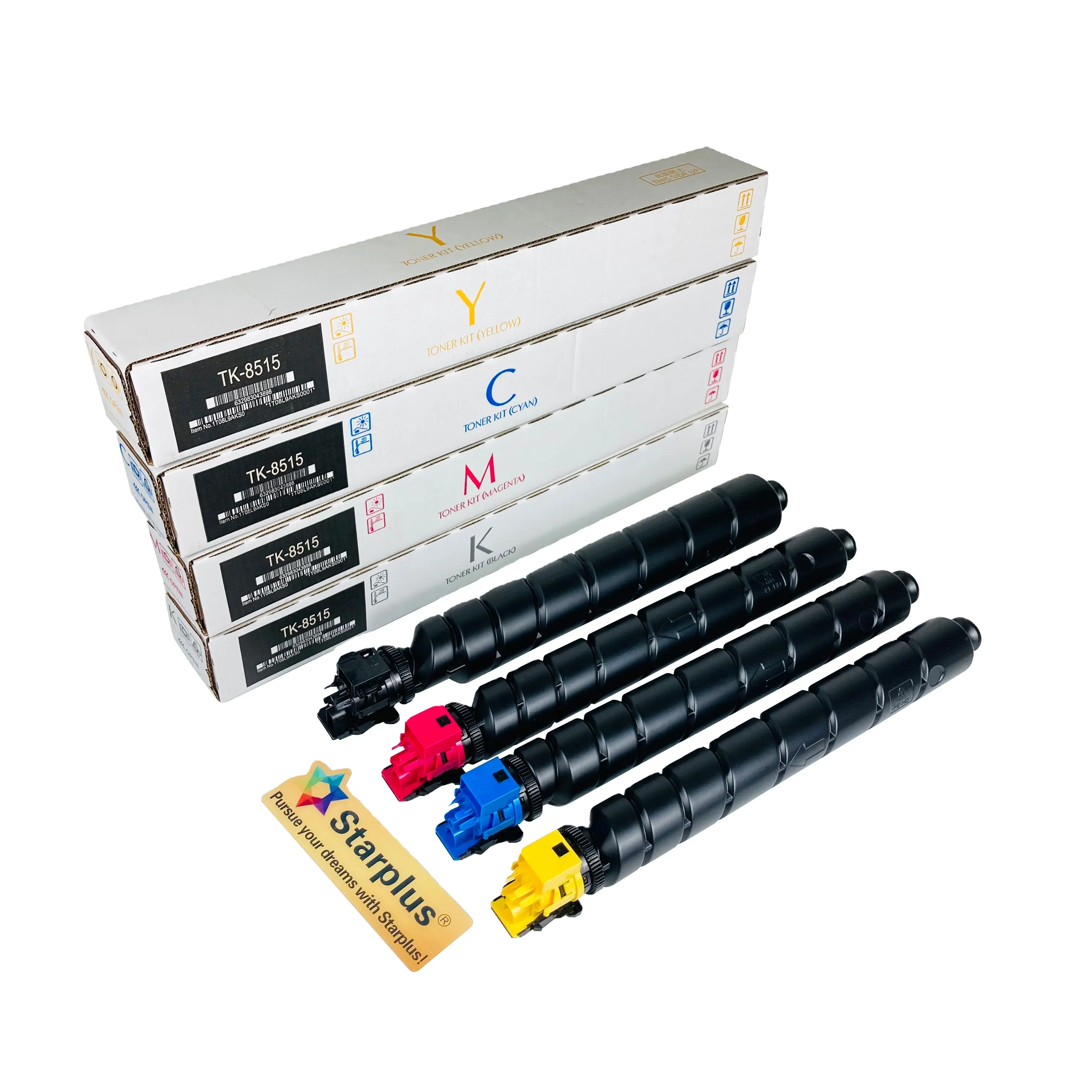 Starplus Compatible Laser Color Used Printer Copier Taskalfa 5052ci 6052ci 5053ci 6053ci Tk-8515 Tk8515 Chip Toner Cartridge