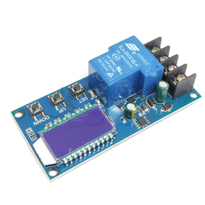 DC 6-60v 30A Storage battery <strong>Charging</strong> <strong>Control</strong> Module Protection Board Charger Time Switch LCD Display XY-L30A - Product Image 1