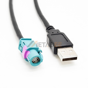 HSD USB 2.0 tip A erkek uzatma kablosu 2-Meter 4 PIN Z kodu kadın araba veri transferi - Product Image 1