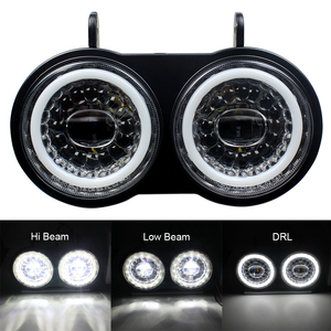 オートバイLEDヘッドライトプロジェクターヘッドランプDRL BuellXB9S XB12Sモデル2003-2010年に使用 - Product Image 2
